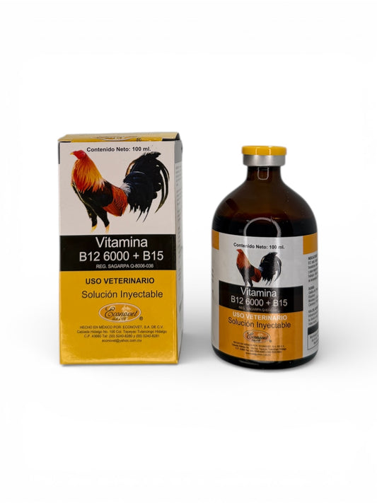 Vitamina b12 6000 + b15
