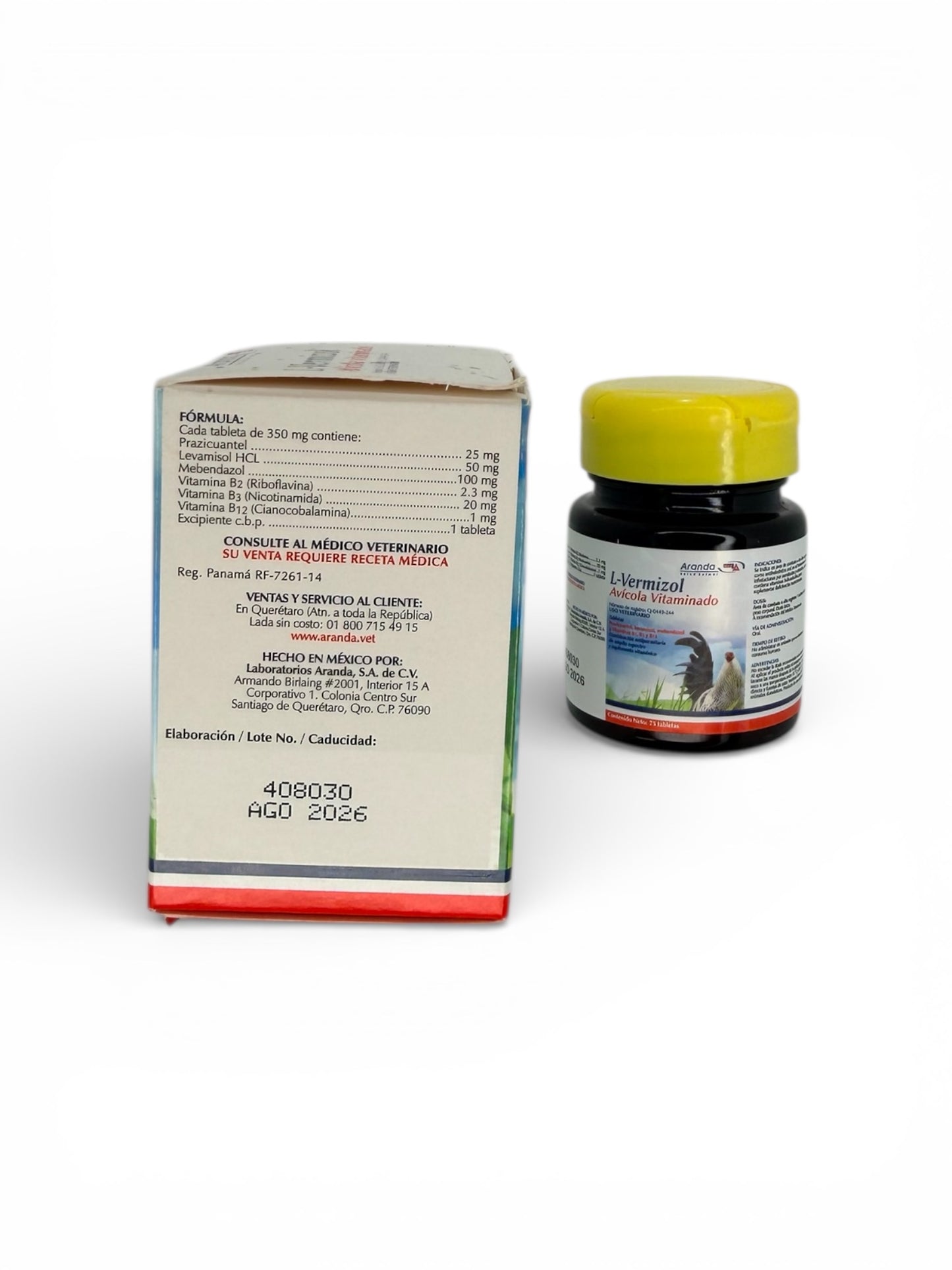 L vermizol vitaminado