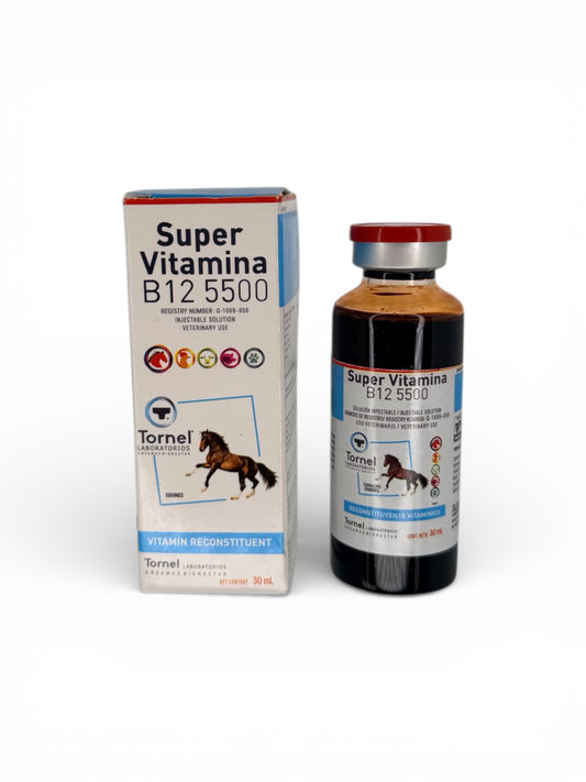 super vitamina b12 5500 injectable 10ml Super vitamina B12 5500 100