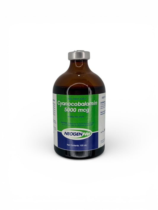 Cyanocobalamin
5000 mcg