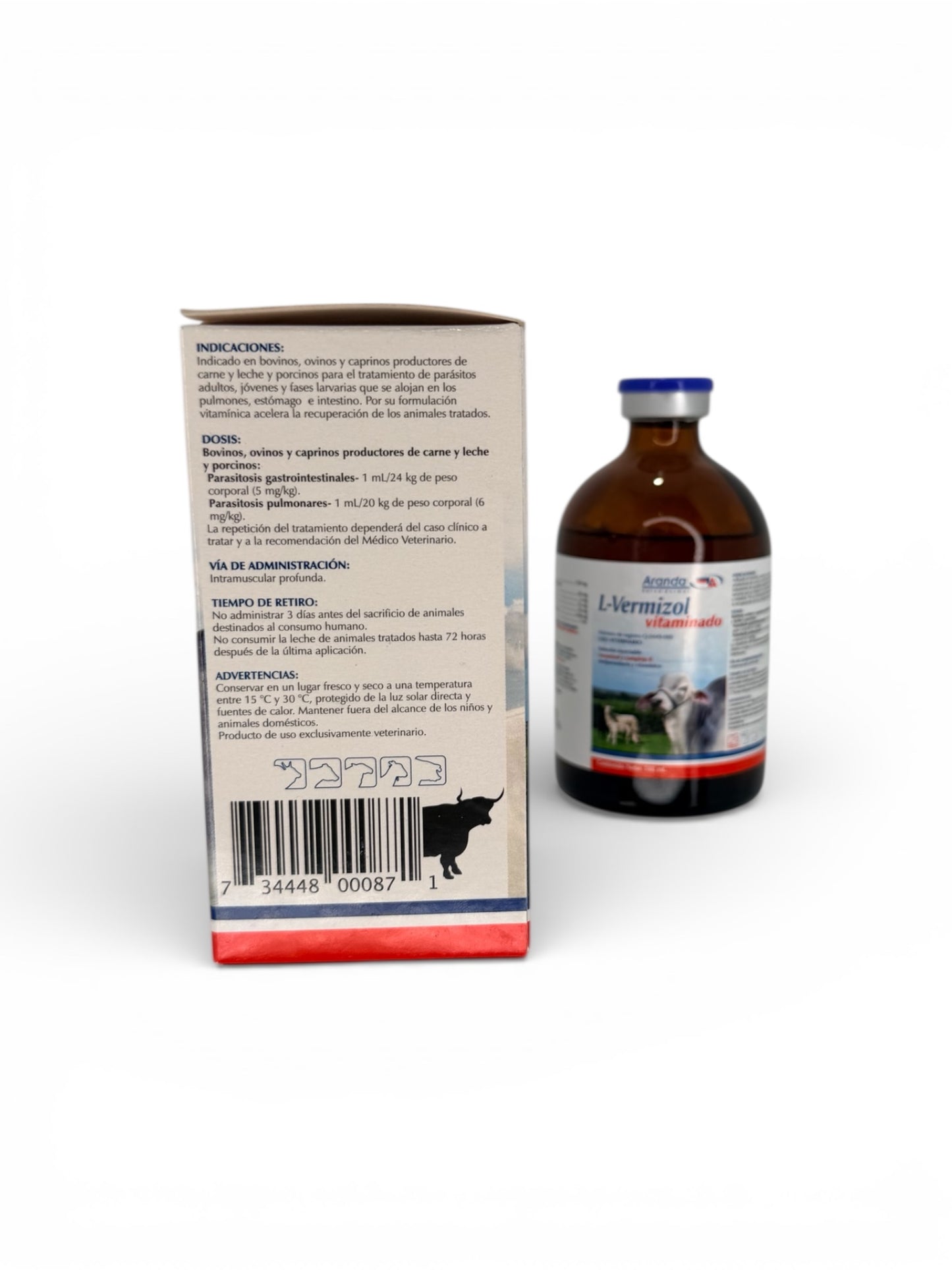 L vermizol vitaminado