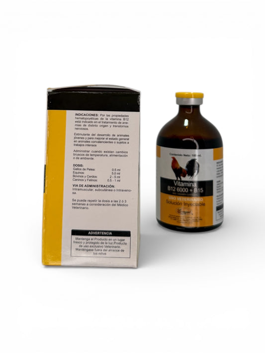 Vitamina b12 6000 + b15
