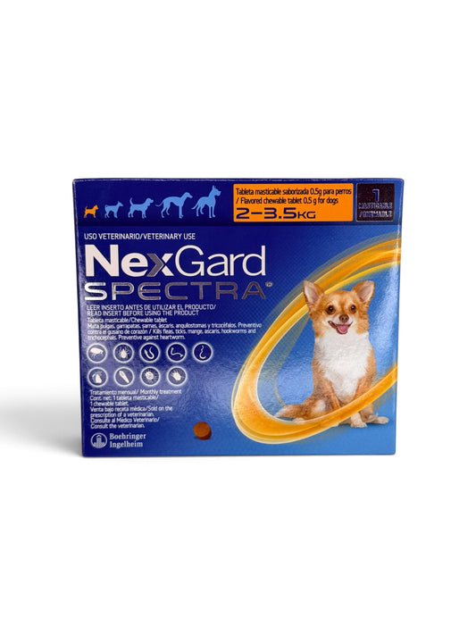 NexGard sprectra 1 tableta 1 mes