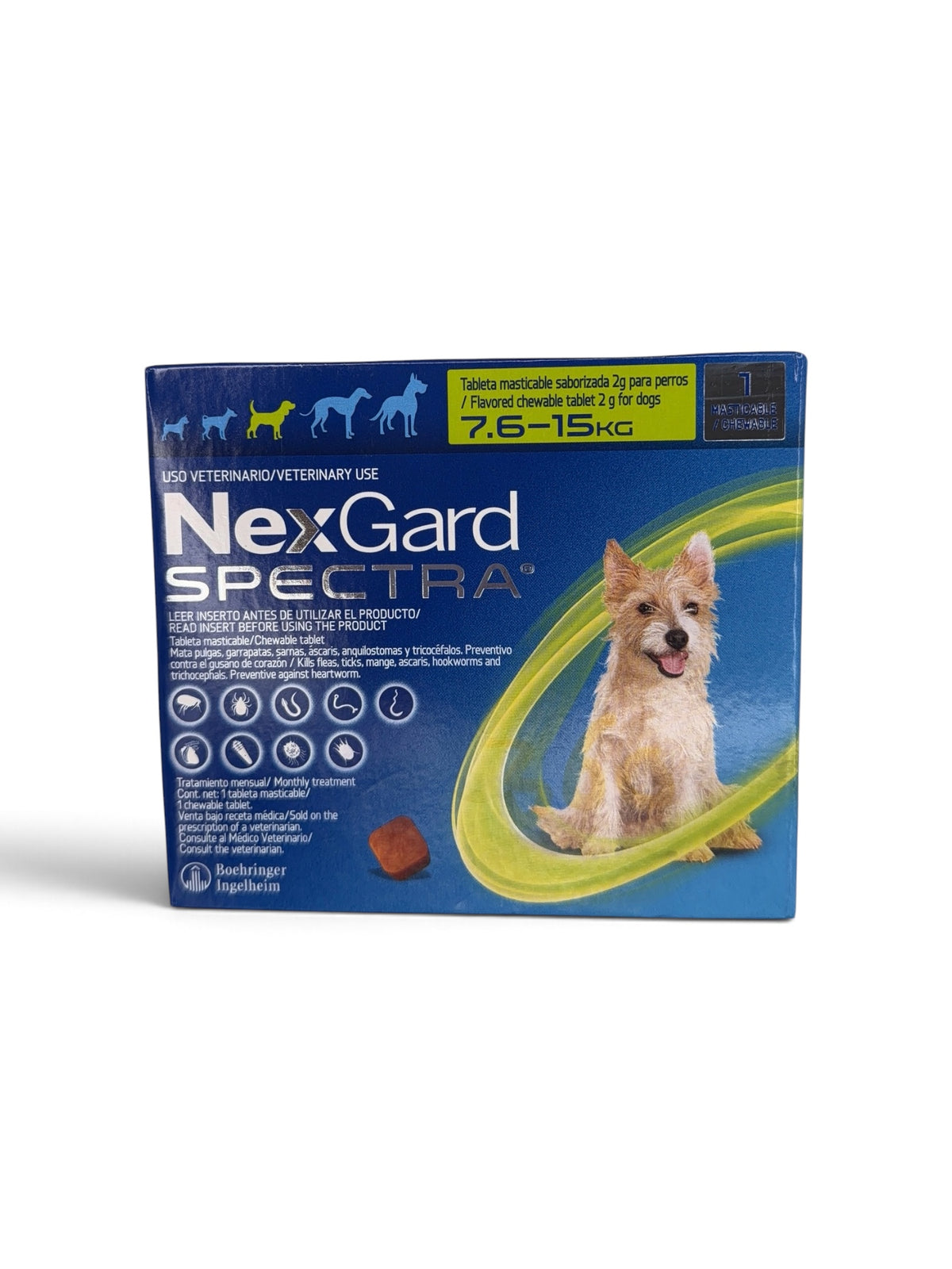 NexGard sprectra 1 tableta 1 mes