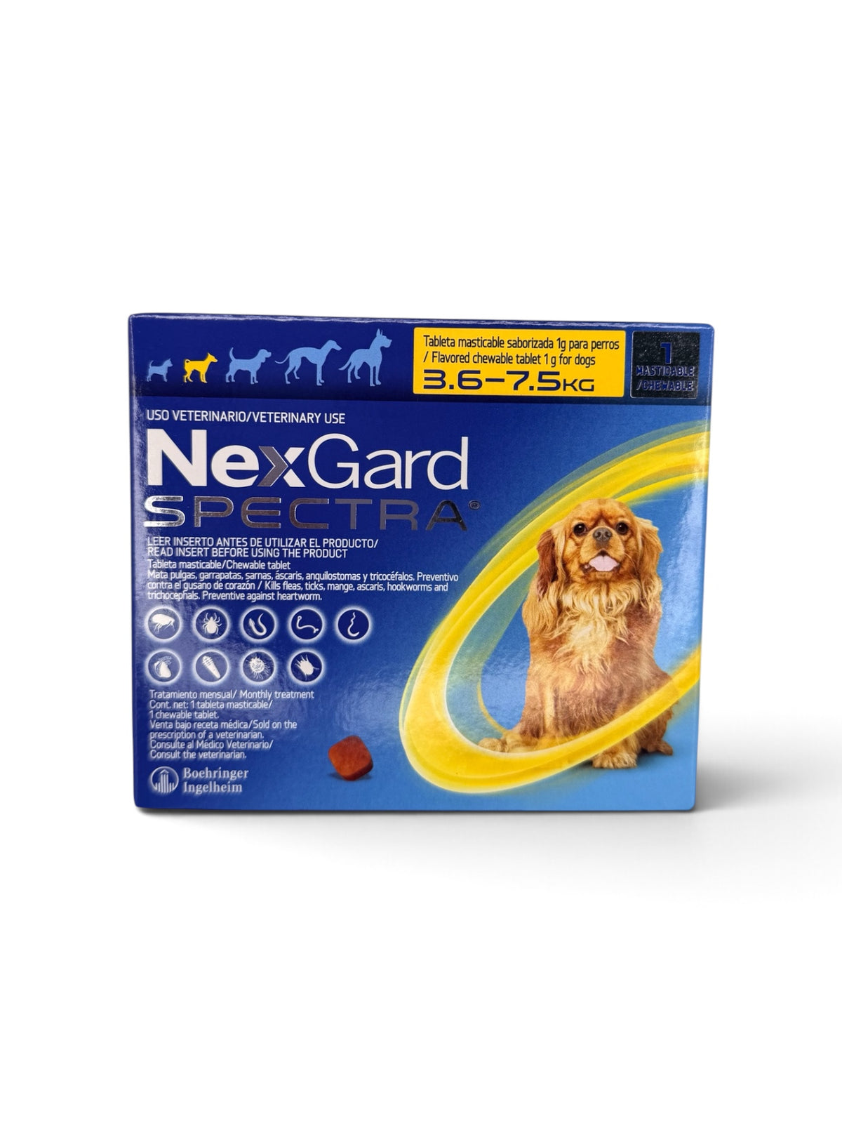 NexGard sprectra 1 tableta 1 mes