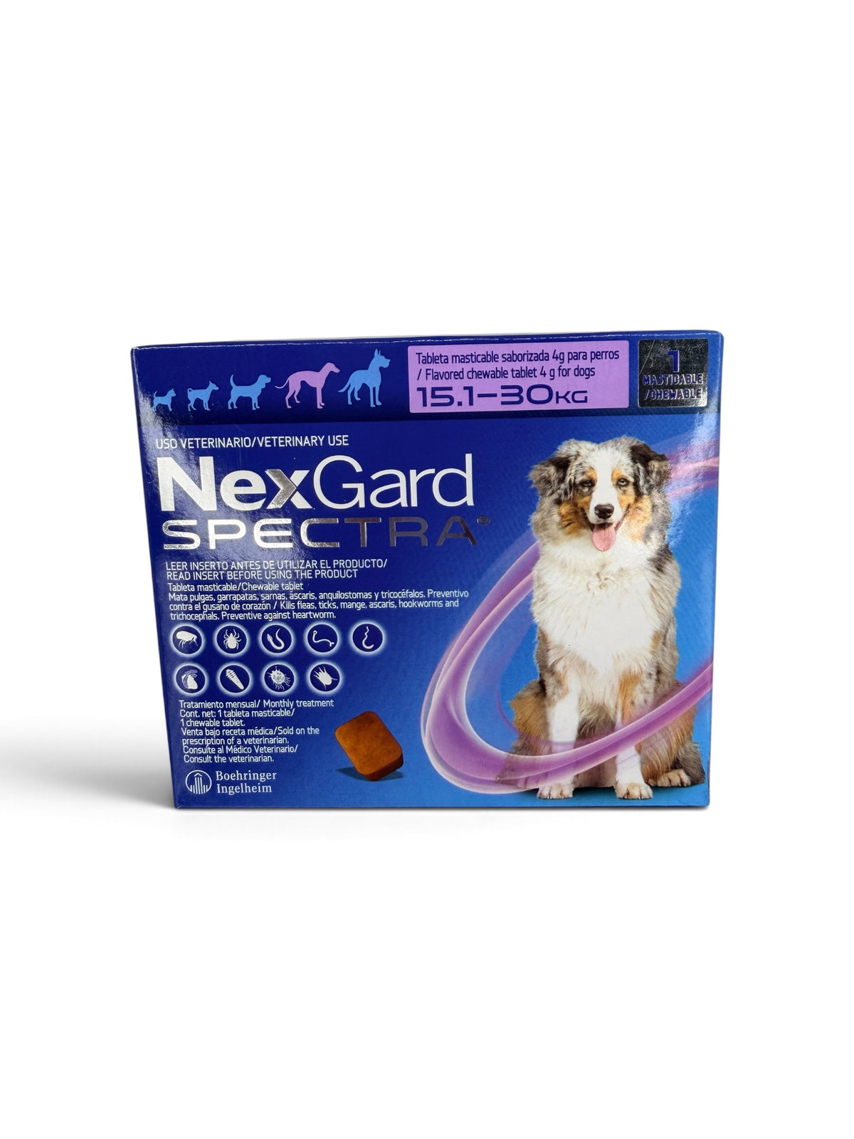 NexGard sprectra 1 tableta 1 mes
