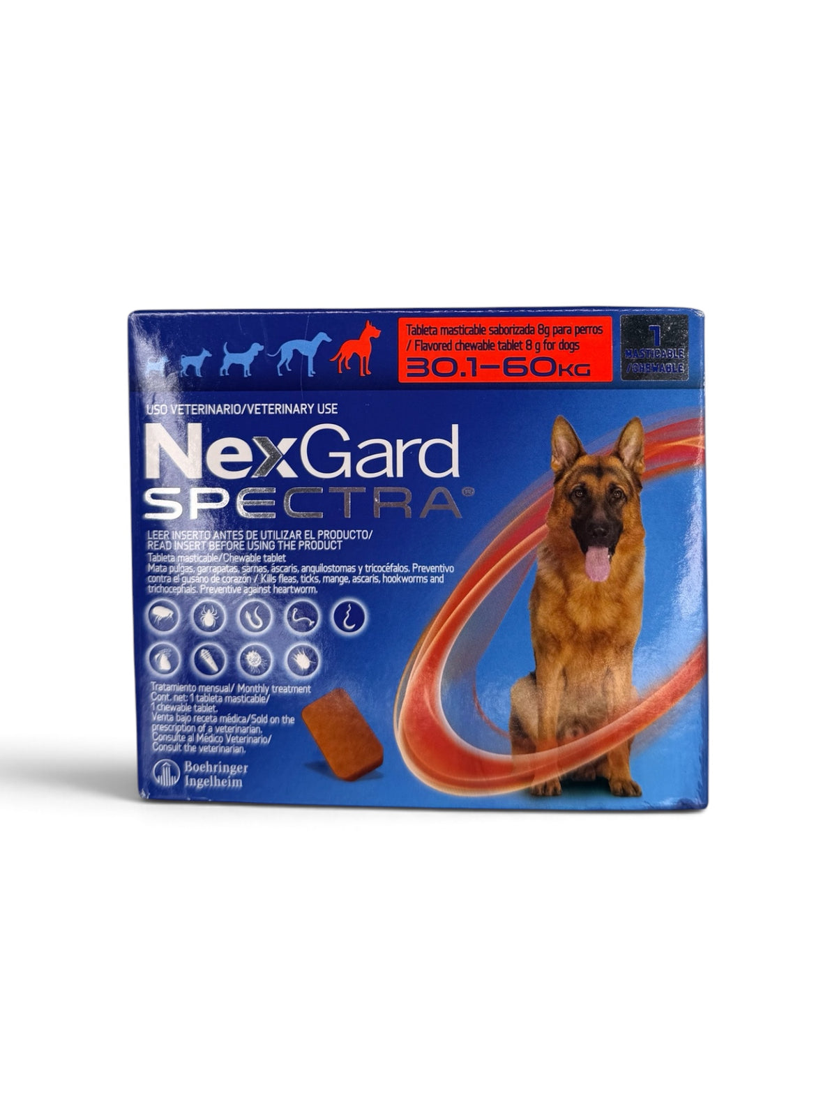 NexGard sprectra 1 tableta 1 mes